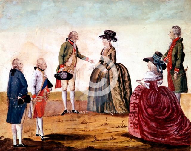 Catherine II, the Great (1729-96) Empress of Russia, 1787. Artist: Unknown