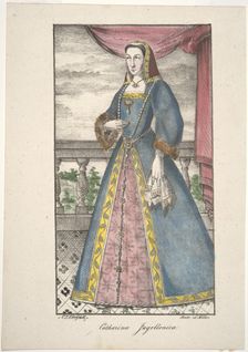 Catherine Jagellon. Artist: Löwstädt, Carl Theodor (active Early 19th cen.)
