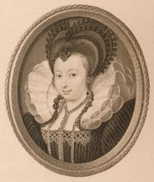 Catherine Knevett, Countess of Suffolk c16th century (1904). Artist: Nicholas Hilliard