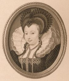 Catherine Knevett, Countess of Suffolk c16th century (1904). Artist: Nicholas Hilliard