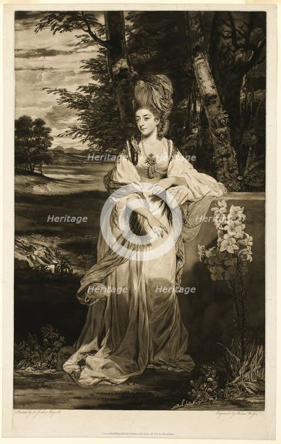 Catherine, Lady Bampfylde, 1779. Creator: Thomas Watson.