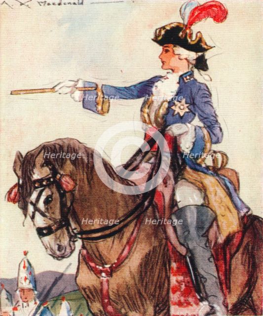 Catherine the Great (1729-1796), Empress of Russia, 1937. Artist: Alexander K MacDonald