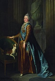 Catherine the Great, 1773. Creator: Pierre Etienne Falconet