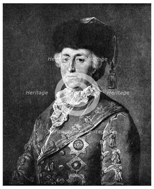 Catherine the Great, Empress of Russia, 1787 (1956). Artist: Unknown