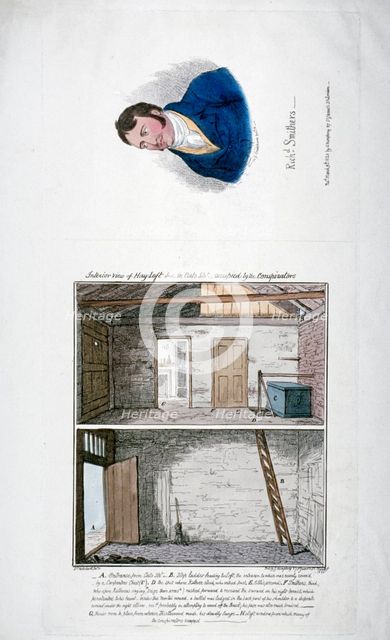 Cato Street conspiracy, 1820. Artist: Anon