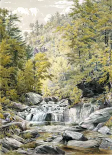 Catskill Clove, 1856. Creator: William Rickarby Miller