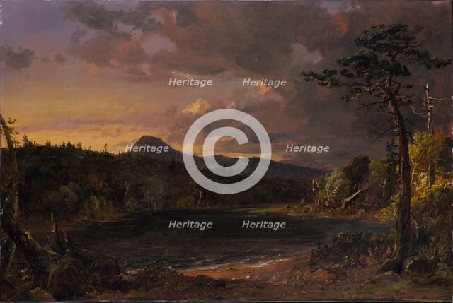 Catskill Creek, 1850. Creator: Jasper Francis Cropsey.