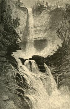 Catskill Falls 1874. Creator: W. J. Linton