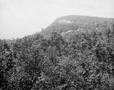 Catskill Mountain House and Summit Station of Otis Elevating Railway...N.Y., between 1900 and 1906. Creator: Unknown