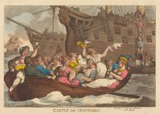 Cattle Not Insurable, published 1809. Creator: Thomas Rowlandson