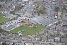 Cattle auction in progress at Barnard Castle Auction Mart, County Durham, 2016. Creator: Matthew Oakey