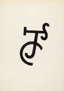 Cattle Brand, c. 1936. Creator: J.Henry Marley