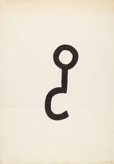 Cattle Brand, c. 1936. Creator: J.Henry Marley