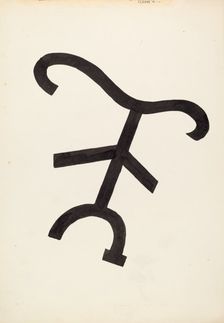 Cattle Brand, c. 1936. Creator: J.Henry Marley