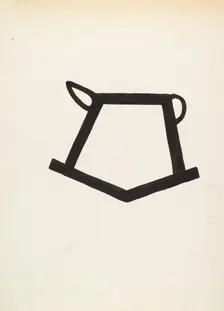 Cattle Brand, c. 1936. Creator: J.Henry Marley