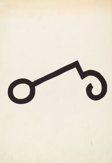 Cattle Brand, c. 1936. Creator: J.Henry Marley