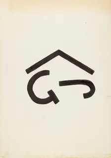Cattle Brand, c. 1936. Creator: J.Henry Marley
