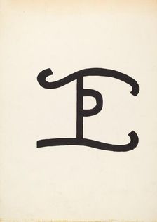 Cattle Brand, c. 1936. Creator: J.Henry Marley