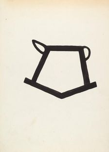 Cattle Brand, c. 1936. Creator: J.Henry Marley