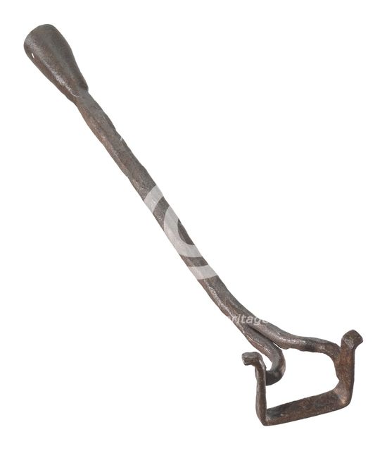 Cattle branding iron used by the Bell family, ca. 1878. Creator: Unknown.