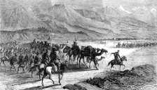Cattle-looting on the frontier of Scinde, 1864. Creator: J. A. B.