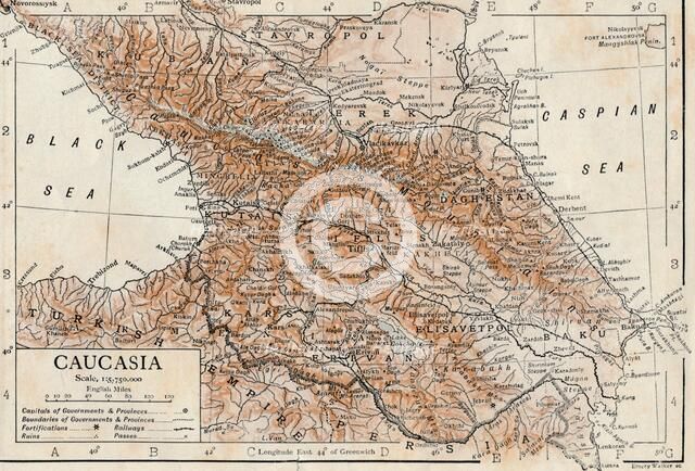 'Caucasia'. Artist: Unknown.