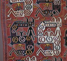 Caucasian dragon rug with stags, 17th century