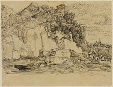 Caucasian Landscape, 1850/1859. Creator: Rodolphe Bresdin