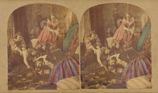 Caught at last, pretty creature., about 1860. Creator: Joseph John Elliott