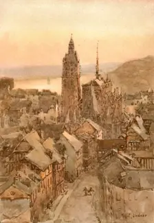 Caudebec en Caux 1901, (c1902). Creator: Unknown