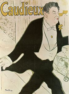 Caudieux 1893. Artist: Henri de Toulouse-Lautrec