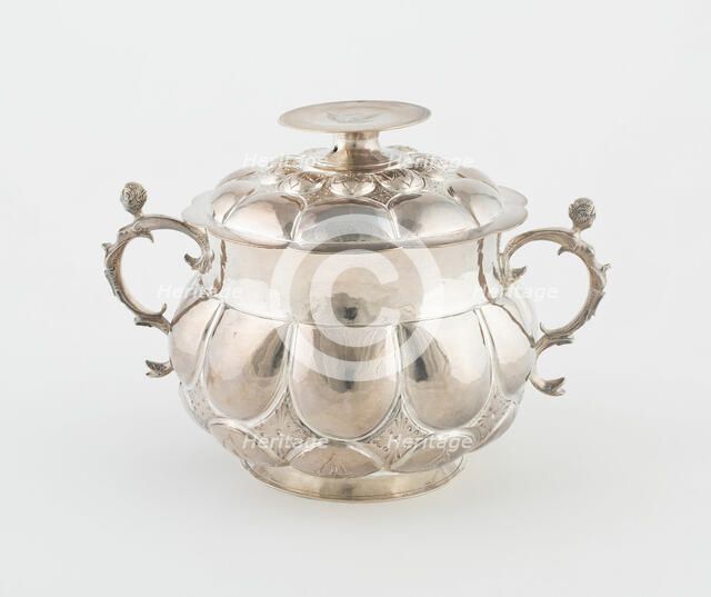 Caudle Cup with Cover, London, 1659/60. Creator: Arthur Manwaring.
