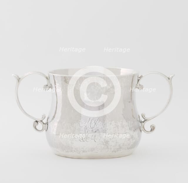 Caudle Cup, c. 1690. Creator: Jeremiah Dummer.