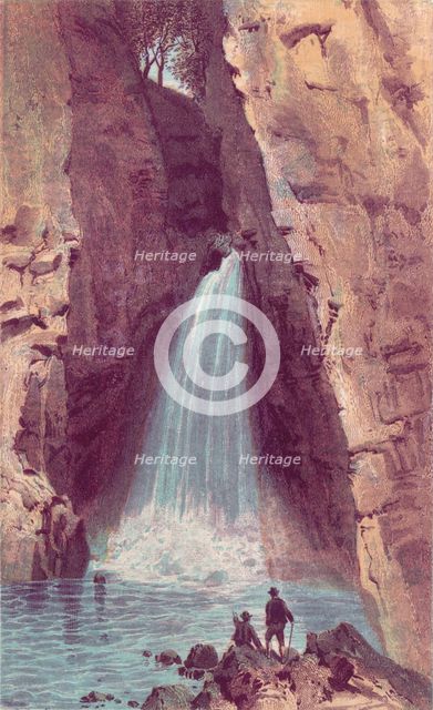 'Cauldron Lynn. On the Devon', 19th century?  Creator: Unknown.