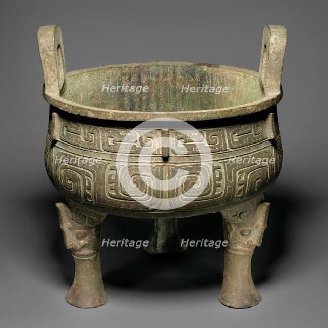 Cauldron, Western Zhou dynasty (1046-771 BC ), early 9th century BC. Creator: Unknown.