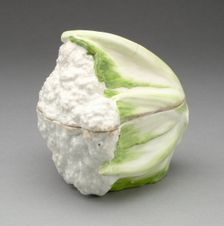 Cauliflower Tureen, Chelsea, c. 1755. Creator: Chelsea Porcelain Manufactory