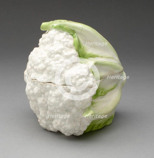 Cauliflower Tureen, Chelsea, c. 1755. Creator: Chelsea Porcelain Manufactory.