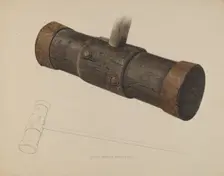 Caulking Hammer, 1937. Creator: Lloyd Charles Lemcke