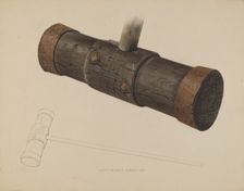 Caulking Hammer, 1937. Creator: Lloyd Charles Lemcke
