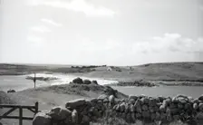 Causeway from Gugh to St Agnes, Scilly Isles, c1955. Creator: Arthur Charles Kirby Ware