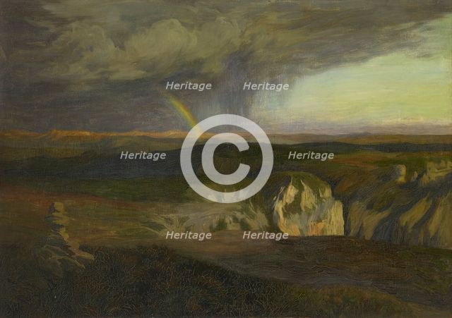 Causse Méjean, Limestone Highlands, 1890-1899. Creator: Emile-Rene Menard.