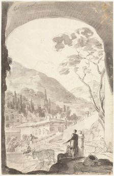Cava Napoli, 1700s or 1800s. Creator: Jean-Honoré Fragonard (French, 1732-1806), attributed to