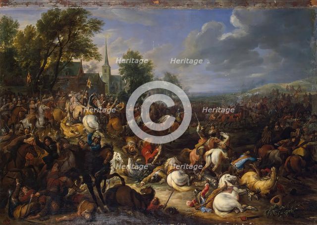 Cavalery in the Battle, 1657. Creator: Adam Frans van der Meulen.
