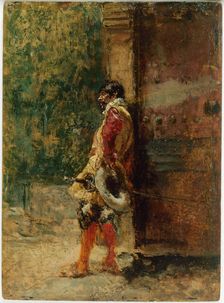 Cavalier, c. 1871. Creator: Mariano Jose Maria Bernardo Fortuny y Carbo