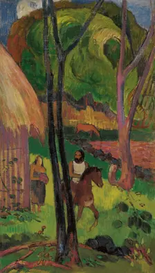 Cavalier devant la case, 1902