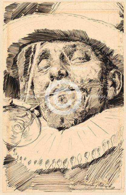 Cavalier Drinking, n.d. Creator: Antonio Casanova y Estorach.