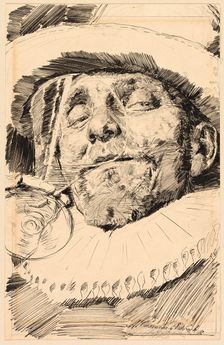 Cavalier Drinking, n.d. Creator: Antonio Casanova y Estorach