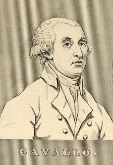 Cavallo (1749-1809), 1830. Creator: Unknown