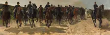 Cavalry, 1883-1888. Artist: Breitner, George Hendrik (1857-1923)