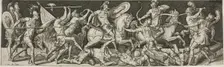 Cavalry and Footsoldiers, 1550/1572. Creator: Etienne Delaune